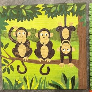 Monkey Wall Art Decor